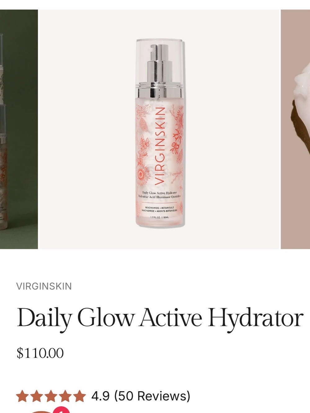 Daily Glow Active Hydrator - Pink Bottle